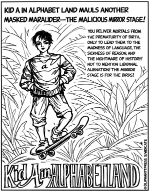 Kid A In Alphabet Land – Mirror Stage