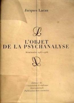 The Object of Psychoanalysis